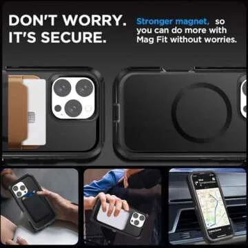 AICase for iPhone 16 Pro Max Case(6.9"),[Compatible with Magsafe] Magnetic Heavy Duty Drop Protection Full Body Rugged Shockproof/Dust Proof Military Protective Tough Durable Men Women 6.9" 2024