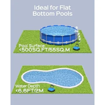 WYBOT Cordless Robotic Pool Vacuum with Powerful Suction