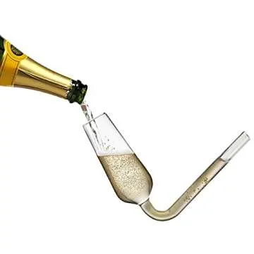 Godinger Champagne Guzzler Glasses for Memorable Toasts