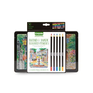 Crayola Blend & Shade Soft Core Colored Pencils 50 Count