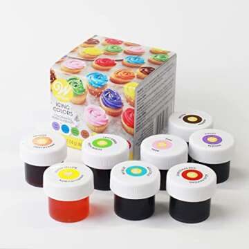Wilton 8-Icing Colors Set