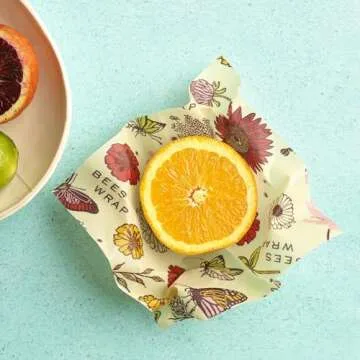 Eco-Friendly Bee's Wrap Food Wraps - Reusable & Vegan