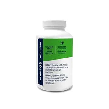 Vimergy Barley Grass Juice Capsules– Clean Superfood-Packed Capsule – Promotes Cardiovascular Health* – Non-GMO, Vegan & Gluten-Free – 240 caps