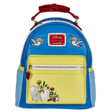 Loungefly Disney Snow White Cosplay Bow Handle Mini Backpack