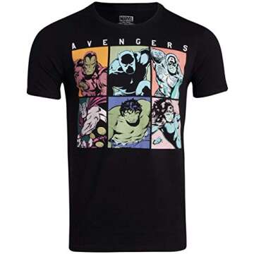 Marvel Comics Men's Avengers & Deadpool T-Shirts