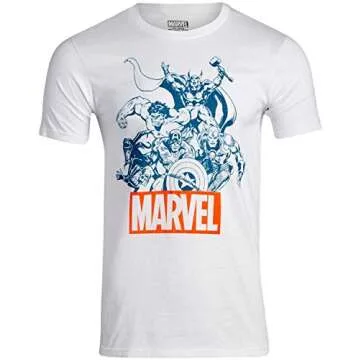 Marvel Comics Men's Avengers & Deadpool T-Shirts