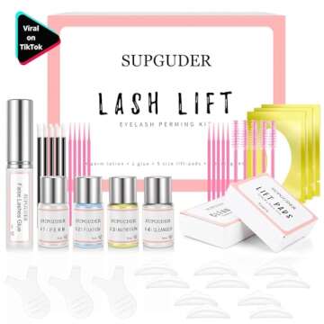 2025 Upgraded Lash Lift Kit for Perming,Curling and Lifting Eyelashes | Semi-Permanent Salon Grade S...