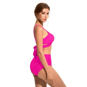 Stylish SUUKSESS Women High Waisted Bikini For Summer