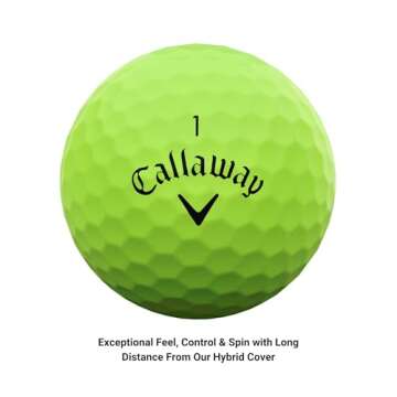 Callaway Golf Supersoft Golf Balls (2023 Version, Green)