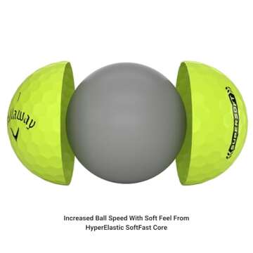 Callaway Golf Supersoft Golf Balls (2023 Version, Green)
