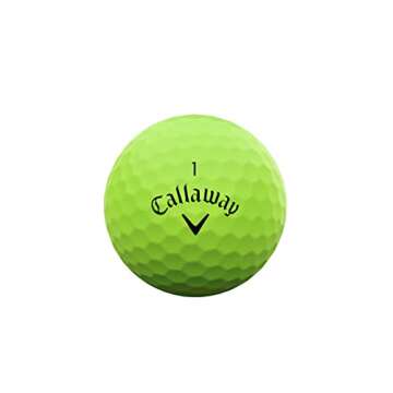 Callaway Golf Supersoft Golf Balls (2023 Version, Green)