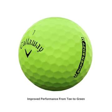 Callaway Golf Supersoft Golf Balls (2023 Version, Green)