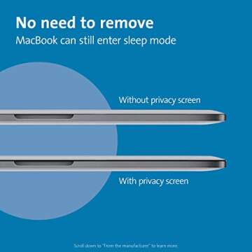 Kensington MP13 Magnetic MacBook Privacy Screen Filter