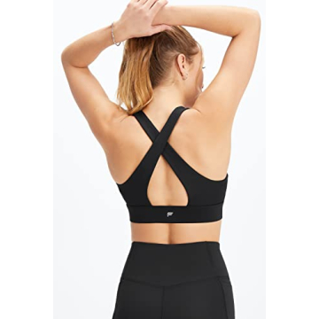Fabletics Women's Stylish Oasis Twist Sports Bra for All Activities