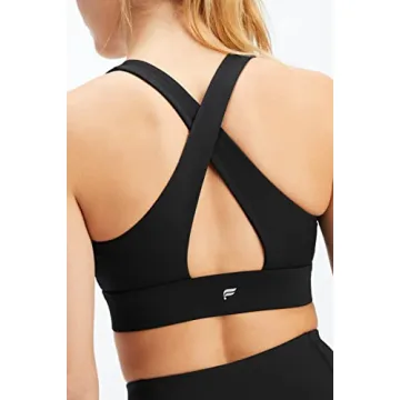 Fabletics Women's Stylish Oasis Twist Sports Bra for All Activities