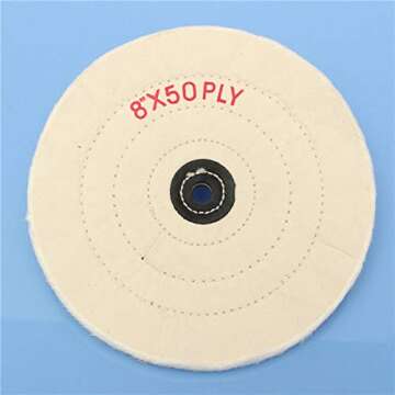 8 Inch Round Felt Wool Buffer for Polishing Excellence