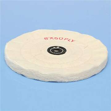 8 Inch Round Felt Wool Buffer for Polishing Excellence