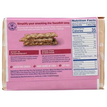 Wasa Multi Grain Whole Grain Crispbread, 9.7oz (Pack of 3)