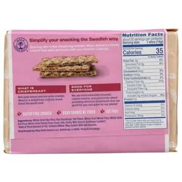 Wasa Multi Grain Whole Grain Crispbread, 9.7oz (Pack of 3)