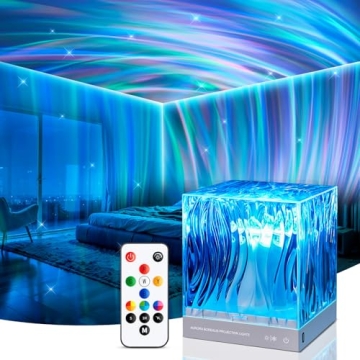 Northern Lights Projector: 18 Colors Galaxy Projector Ambient Lighting