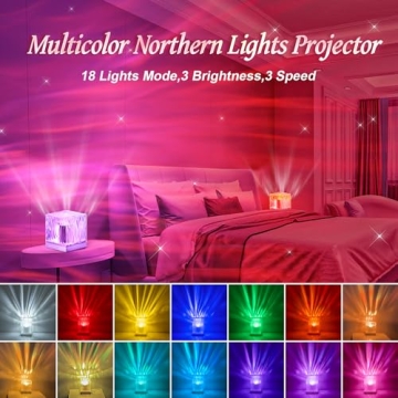 Northern Lights Projector | 18 Color Galaxy Light Decor