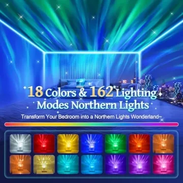 Northern Lights Projector | 18 Color Galaxy Light Decor