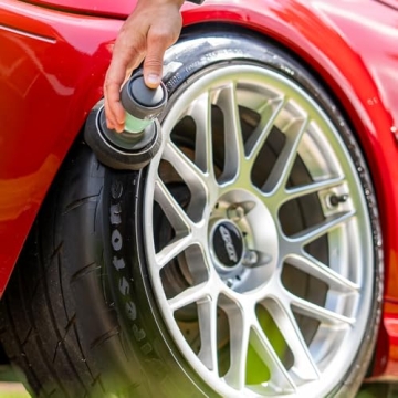 ExoForma Flow Tire Shine Applicator for Perfect Finish
