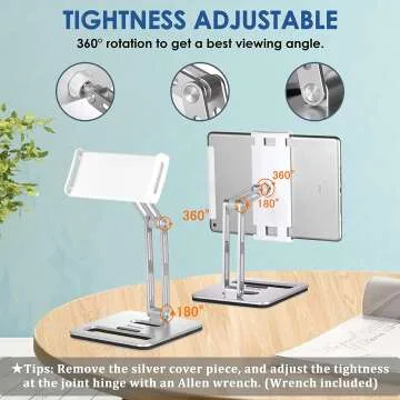 Yoobao Swivel Tablet Stand - Adjustable Holder for Devices