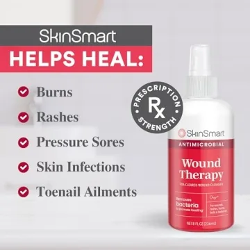SkinSmart Antimicrobial Wound Therapy Spray for Safe Healing