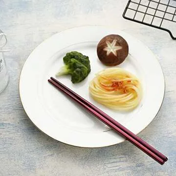 VANDBAO Portable Travel Utensils, Reusable Silverware with Case for Fixing Tableware, 9 Pieces Stainless Steel Stable Flatware Set, Camping Picnic Cutlery Set (Purple Set)