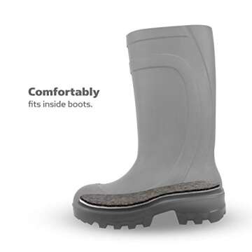 Yaktrax Thermal Cold Weather Insoles for Men and Women, 1 Pair