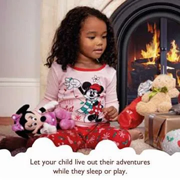 Disney Boys' Mickey Mouse 2-Piece Snug-Fit Cotton Pajamas Set, MICKEY AMERICA, 12M