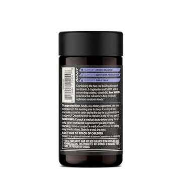 ONNIT New Mood - Occasional Stress Relief, Sleep and Mood Support Supplement, (60 Count)