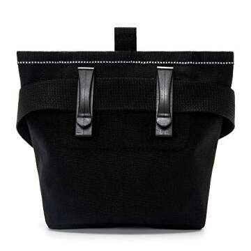 eBasics Dog Treat Pouch for Training Doggie Puppy Snack Reward Pouch Bait Bag Pet Treat Carrier Holder with Clip Waist Belt Magnetic Opening