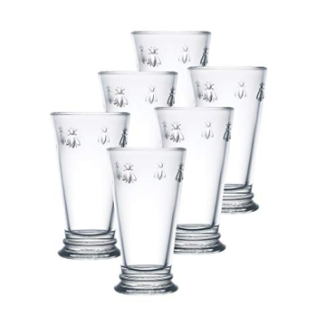 La Rochere Napoleon Bee Double Old Fashioned Tumbler Set of 6 – La Rochere Bee Glassware Sets – ...