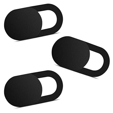 Yilador Webcam Cover (3 Pack) - Ultra Thin Camera Cover Slide for Privacy on All Devices