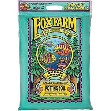 FoxFarm Ocean Forest Potting Soil, 12qt - Light, Aerated Texture, Designed for All Container Plants ...