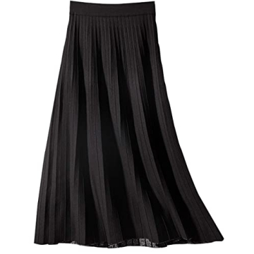 Stylish CHARTOU Reversible A Line Midi Skirt for Women
