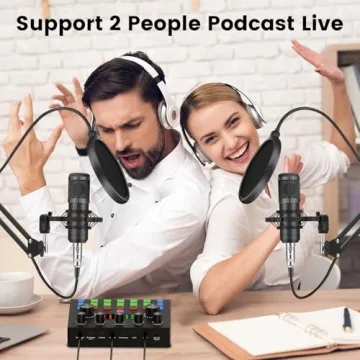 Podcast Equipment Bundle for 2 - Brvomussy