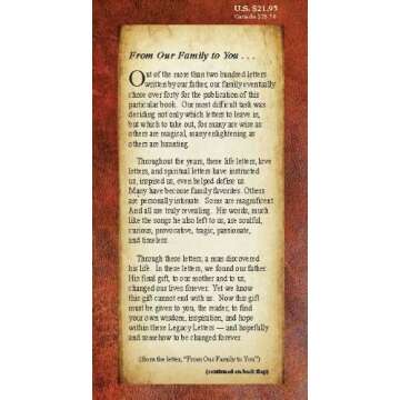 The Legacy Letters: A Heartfelt Gift of Wisdom