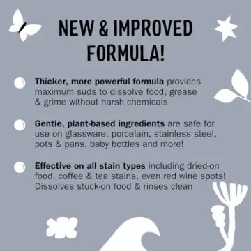 Molly's Suds Natural Dish Soap 16 oz | Powerful & Unscented