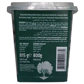 Marmarabirlik Exclusive Black Olive 28 oz (Kuru Sele) - Taste the Mediterranean!