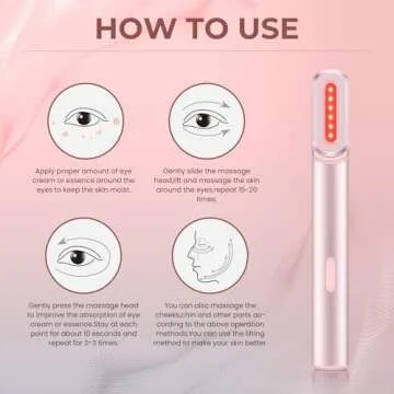 4-in-1 Light-Therapy-Wand for Youthful Skin