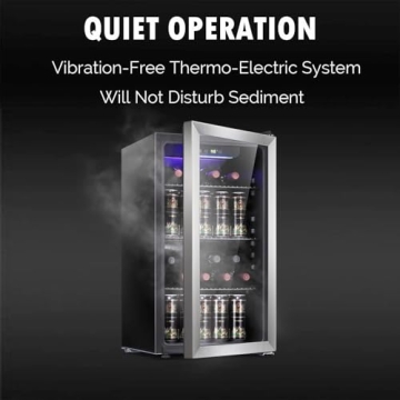 Antarctic Star 26 Bottle 130 Can Beverage Refrigerator