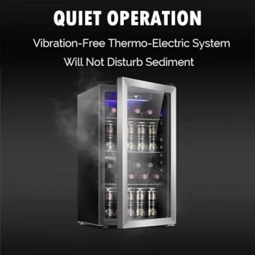 Antarctic Star 26 Bottle 130 Can Beverage Refrigerator