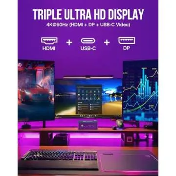 GMKtec M5 Plus Mini PC Ryzen 7 5825U 32GB RAM 1TB SSD