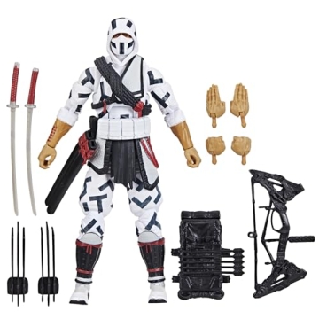 G.I. Joe Classified Series #131, Storm Shadow, Collectible 6 Inch Action Figure, Ninja Toy with 11 A...