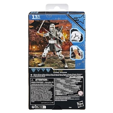 G.I. Joe Storm Shadow Action Figure with 11 Accessories