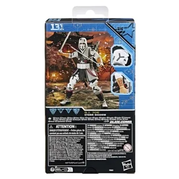 G.I. Joe Storm Shadow Action Figure with 11 Accessories
