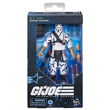 G.I. Joe Storm Shadow Action Figure with 11 Accessories